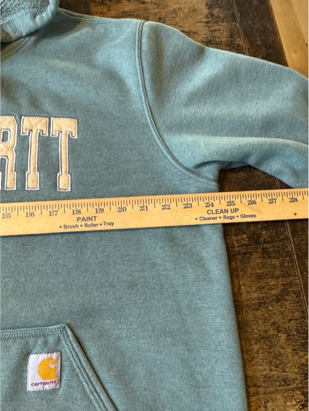 Carhartt hoodie Loose Fit Midweight Logo Sweatshirt(0189) - Picture 4 of 6